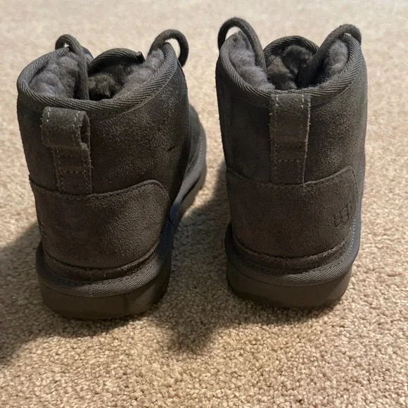 UGG Kids Dark Gray Boots - Picture 3 of 6